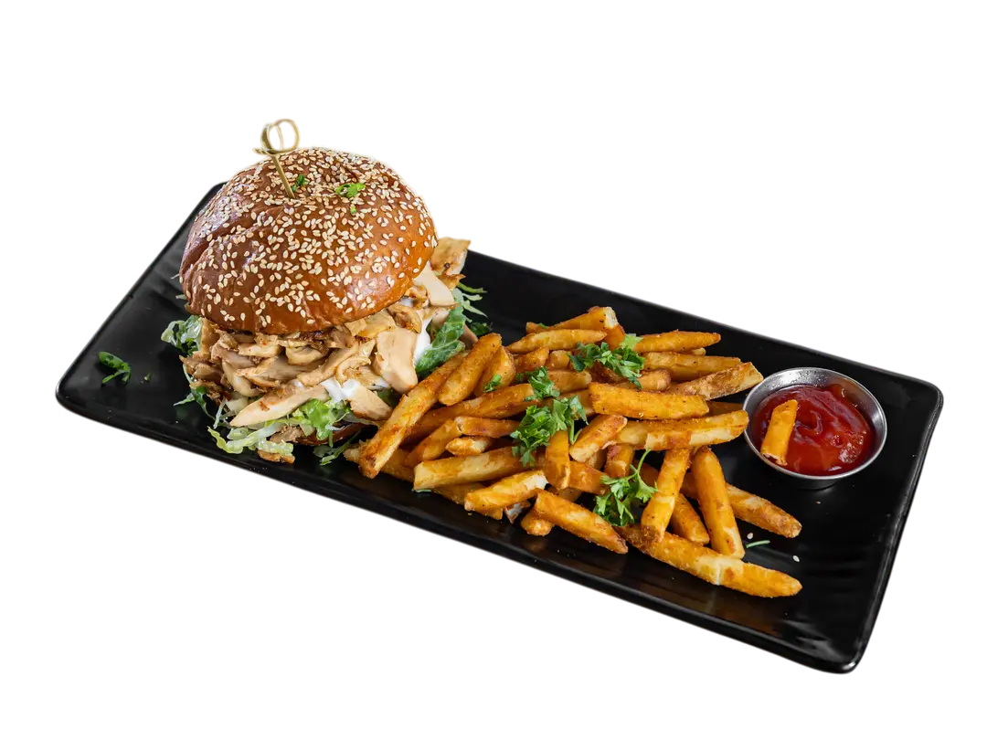 Chicken Shawarma Burger