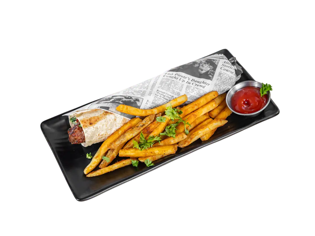 Nuke Lamb Kabab Wrap