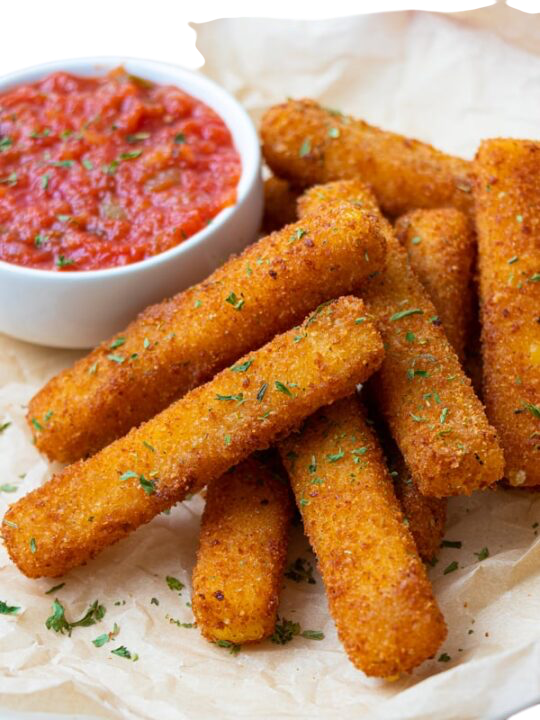 Homemade Mozzarella Sticks
